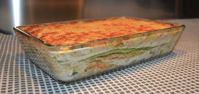 Cukkini „lasagna” – egészséges, könnyű nyári eledel